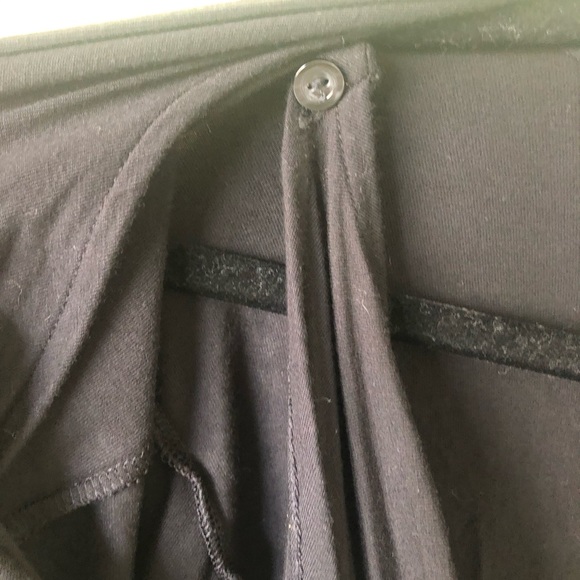 Old Navy Black Longsleeve Drape Nursing Top - Picture 4 of 6